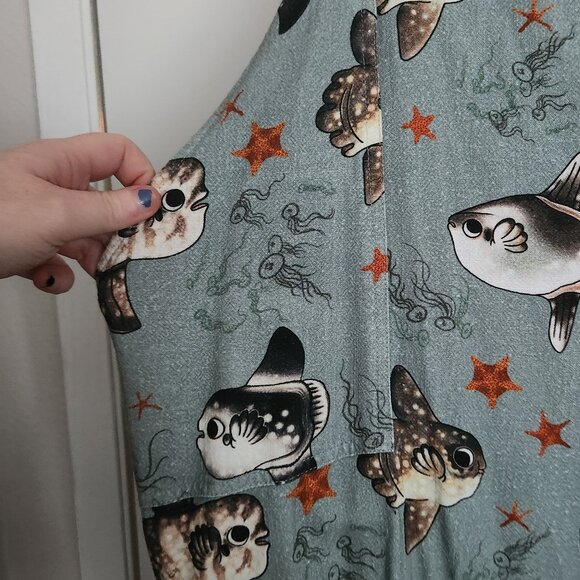 Crescent Creepers Mola Mola 2XL Overalls - Picture 7 of 14